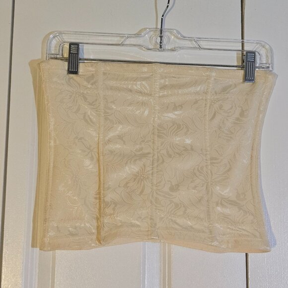 Flexees By Maidenform Women's Size L Nude Waist Shapewear Girdle Corset w/Boning - Picture 1 of 9